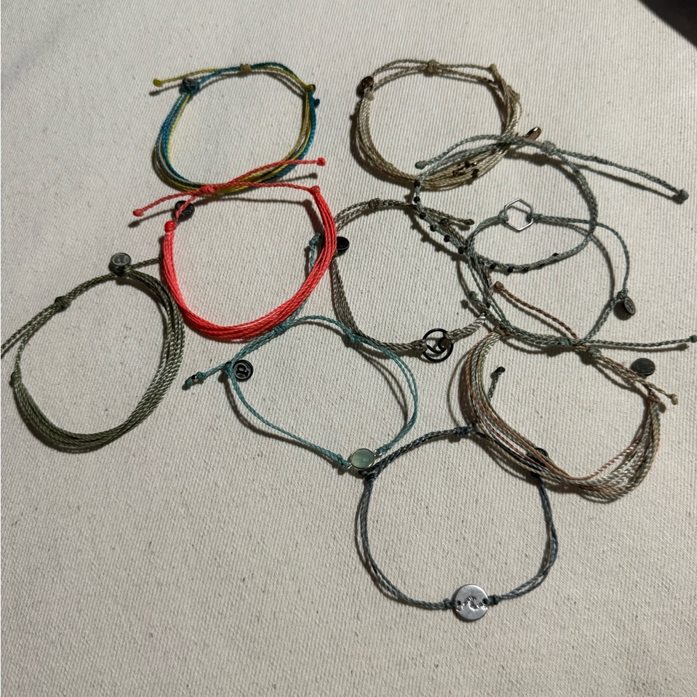 Pura Vida Bracelets- group of 10!